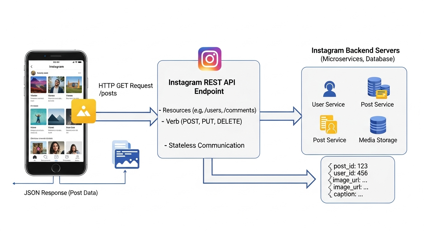REST API Instagram Real Example
