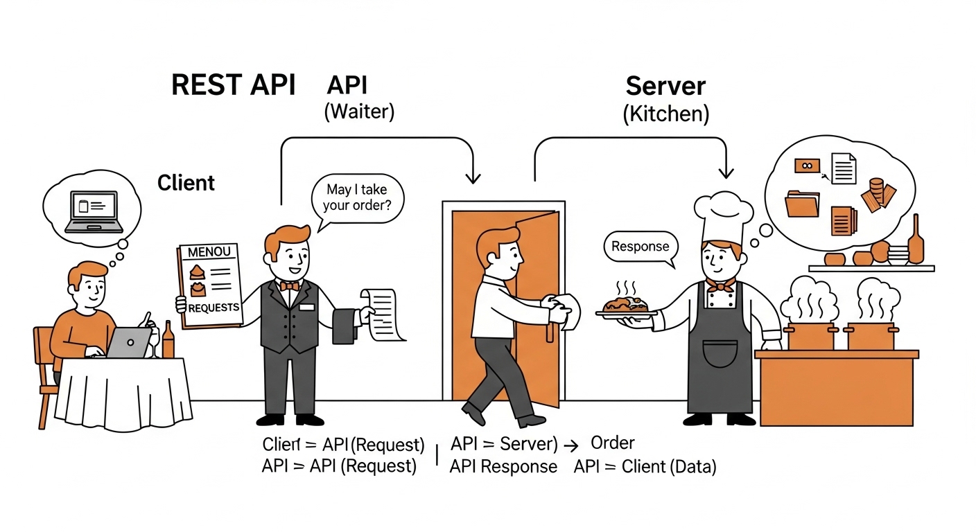 REST API Restaurant Analogy