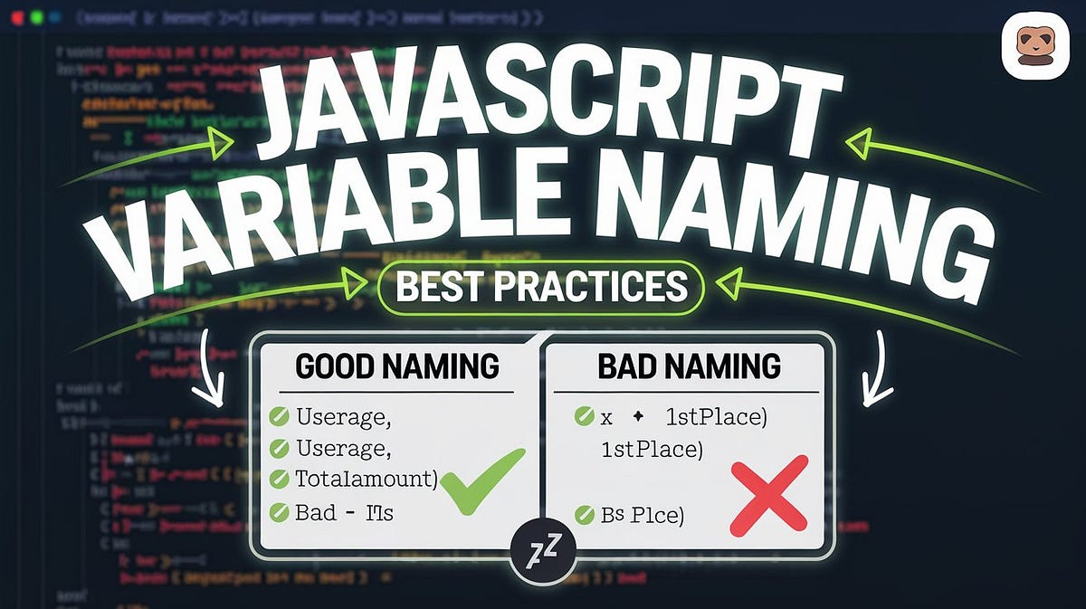 What are the Naming Rules & Conventions in JavaScript?